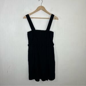 See by Chloe Black Eyelet Dress Size 6